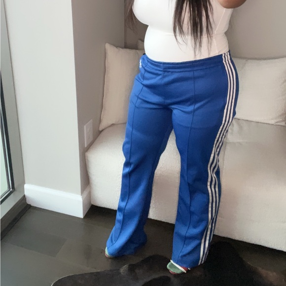 Gucci x Adidas Flared Jogging Pants 'Cobalt Blue' - Picture 9 of 10